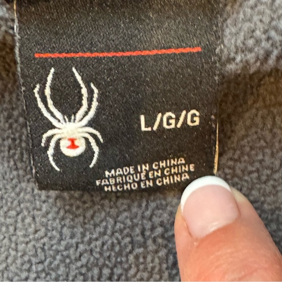 Spyder Women's Ski Jacket in Red and Gray - Picture 3 of 4